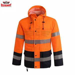 Chaqueta reflectante de construcción para hombre, chaqueta reflectante personalizada de buena calidad, para trabajo y deportes elegantes - Product Image 2