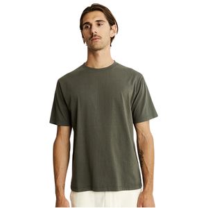 OEM T-shirt homme lourd et surdimensionné 100% coton décontracté style streetwear imprimé logo personnalisé lavé polyester/coton tissé - Product Image 1