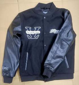 Últimas venta al por mayor de logotipo personalizado Varsity College chaquetas de los hombres con estilo chaqueta de invierno para hombres y mujeres personalizado nuevo diseño - Product Image 2