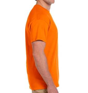 T-shirt personnalisé 100% coton à motif solide avec logo personnalisé - Product Image 2