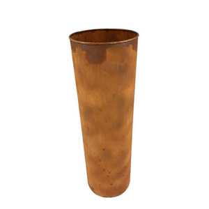 Ce style moderne de finition de couleur rouillée antique de jardinière élégante de forme ronde pour le grossiste adapté aux besoins du client fait à la main - Product Image 2