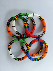 Pulseras de cuentas, venta al por mayor, cuentas de semillas de ganchillo, pulseras de cuentas en rollo, joyería de moda de MD Handicraft - Product Image 5