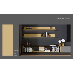 Ivoire Nano 800x2400x15mm Carreau de porcelaine poli Résistant à l'eau Home Glow Countertop Carreaux de céramique décoratifs - Product Image 1