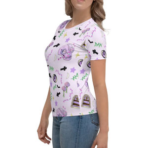 Camisetas de manga corta informales para hombres y mujeres, nueva moda colorida 100% poliéster, impresión por sublimación personalizada para adultos para invierno - Product Image 4