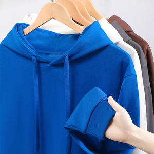 Sudaderas con capucha bordadas impresas personalizadas Orden a granel Jersey liso Sudadera para hombres y mujeres Algodón polar - Product Image 2