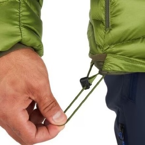 Veste matelassée d'hiver légère pour hommes, duvet bombardier à bulles de haute qualité avec logo personnalisé, décoration de poche en tissu chaud - Product Image 2