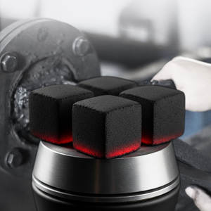 Mezcla carbón de cáscara de coco Premium para tu narguile Madera de coco natural ecológica Calor alto y ceniza ultra baja - Product Image 1