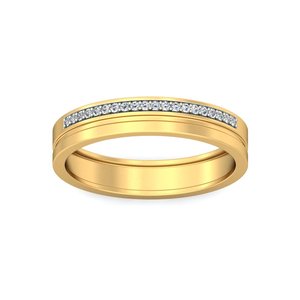 Catégorie de produits Ishi Diamonds Bague en or 18 carats avec diamants pour hommes - Product Image 4