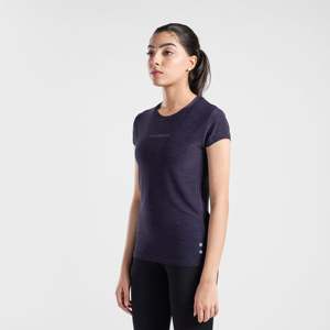 T-shirt de sport respirant Aero Wave Charcoal Tee - Product Image 2
