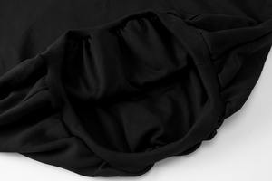 Sweat à capuche de luxe en coton polaire de haute qualité sans ficelle Sweat à capuche unisexe personnalisé surdimensionné - Product Image 4