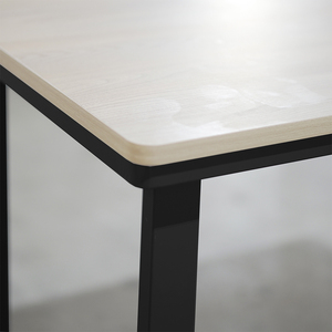 Meubles de bureau durables et modernes, bureau multifonctionnel avec structure en fer, pieds en fer - Assemblage facile, design contemporain pour usage commercial - Product Image 5