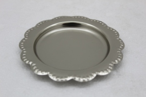 Precio al por mayor de placas de hierro redondas decorativas niqueladas decorativas hechas a mano, producto superior al por mayor de fábrica - Product Image 5