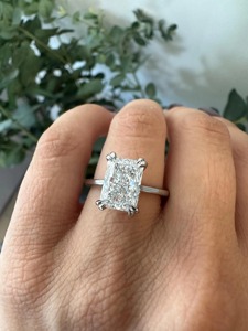 แหวนเพชรสำหรับผู้หญิงสำหรับงานหมั้นและแต่งงานเครื่องประดับชั้นดีดีไซน์เนอร์สำหรับผู้หญิงแหวนของขวัญจากนักออกแบบ - Product Image 4