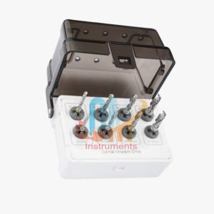 ชุดเจาะฟันสแตนเลสสำหรับการฝัง8ชิ้นเครื่องมือเก่า - Product Image 2