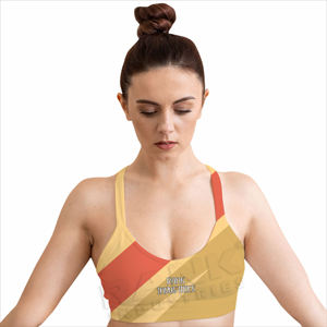 Ensemble de leggings de yoga hautement élastiques et de soutien-gorge de sport assorti pour femmes, ensemble de yoga de fitness pour femmes - Product Image 3