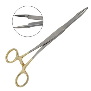 Porte-aiguilles 26CM Acier inoxydable de qualité allemande Instrument chirurgical manuel Réutilisable Outil médical professionnel Certifié CE - Product Image 1