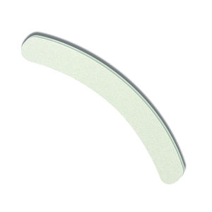 Lime à ongles double droite miniature de qualité supérieure, professionnelle, réutilisable, pour manucure et pédicure, en acier inoxydable, pour usage domestique et en salon - Product Image 1