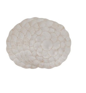 Plateau de service en incrustation d'os coloré de haute qualité plateau de service de conception classique fait à la main pour cuisine hôtel restaurant - Product Image 6