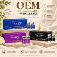 Sérum Ampoule C NAD+ 5ml Anti-âge Soin du visage Hydratant Raffermissant Éclaircissant OEM ODM Marque privée