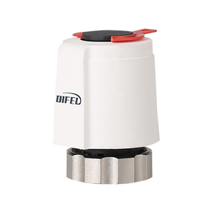 Tête de vanne d'actionneur thermique électrique 230V NC pour collecteur de Thermostat <span class=keywords><strong>radiateur</strong></span> de chauffage par le sol normalement ouvert fermé - Product Image 1