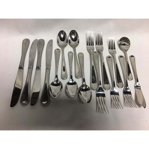 Juego de Cubiertos de diseño moderno de acero inoxidable con aspecto real, cubiertos de lujo de alta calidad para restaurante, boda, hogar, hotel - Product Image 6