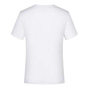 T-shirt de gymnastique de sport personnalisé de haute qualité T-shirt en coton modal de remise en forme pour hommes T-shirts personnalisés à col rond incurvés à séchage rapide pour hommes - Product Image 2