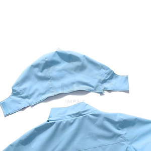 Chaqueta Impermeable con Capucha para Mujer, Ligera, Cortavientos, para Senderismo y Actividades al Aire Libre, Color Azul Denim - Product Image 4