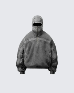 Sudaderas con capucha estilo con capucha gruesa con técnicas bordadas para la temporada de otoño - Product Image 1