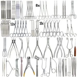 Set ortopedico minore Set strumento vassoio per ossa di 94 pezzi di chirurgia ortopedica chirurgia ortopedica strumenti chirurgici per chirurgia ortopedica
