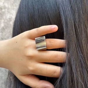 Buffalo Horn <b>Ring</b> Polished Party Ware Jewelry for Wedding Anniversary Hot Sale Color Natural Horn - Product Image 5