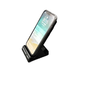 Artfulcosmos Soporte Acrílico para Teléfono Celular, Negro, Moderno, Vertical, para Promoción, Fácil de Ensamblar, Tamaño Personalizado - Product Image 2