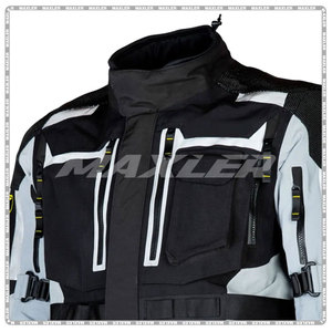 Nouvelle veste de moto longue pour homme, pour le tourisme, la course, en textile imperméable, équipement de moto complet - Product Image 4