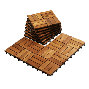 Baldosas de Madera de Acacia de Vietnam Antideslizantes e Impermeables, Pisos Interconectados para Exteriores - Product Image 1