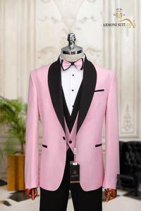 Traje de novio Slimfit % 80 Lana % 20 Poliéster para una apariencia elegante de boda - Product Image 5