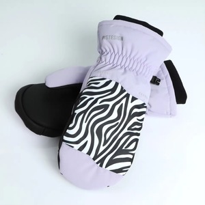 Haute qualité Durable pas cher taux hiver neige gants d'hiver chaud hommes coupe-vent imperméable pour gants de Ski Top qualité pas cher taux - Product Image 6