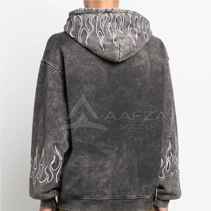 Sudaderas con Capucha Casuales para Hombre, Lavado Ácido, 100% Algodón, Sudaderas de Invierno, Diseño Sólido, Transpirables, de Secado Rápido, Personalizables, al por Mayor - Product Image 5