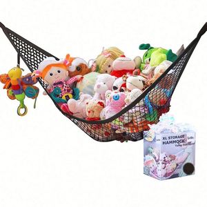 Hamaca de Almacenamiento Grande para Peluches, Red Real, No Malla, para Bebés, Niños, Juguetes de Peluche - Product Image 3