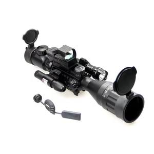 C4-12x50AOEG+HD104+JG13G+SD10 4 in 1 Tactical Scope Combo-Aluminum Alloy FMC Coated Outdoor Shooting - Product Image 2