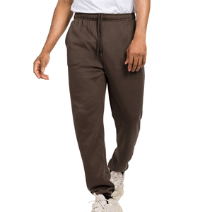 Haute qualité automne hiver hommes pantalons Jogging Baggy bas personnalisé Plus polaire coton pantalons de survêtement droit hommes pantalons - Product Image 2