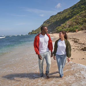 Veste bomber en laine légère Ultifresh, coupe-vent, zippée, unisexe, imperméable, écologique, évacuant l'humidité, séchage rapide, été - Product Image 5