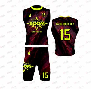 Chemise de compression respirante sans manches avec capuche Vafir Team Uniform pour maillot de compression court 7v7 - Product Image 1