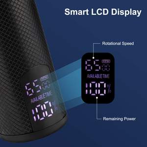 Kit Profesional Inalámbrico de Peluquería para Hombre, Recargable, con Recortadora de Barba y Bigote, en Francés - Product Image 6