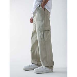 Pantalones Cargo Mint Chalk VII, 100% Lona de Algodón, Corte Recto con Estampado Chalk Mint - Product Image 3