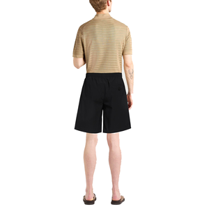 กางเกงขาสั้นออกกำลังกายผู้ชาย เอวยางยืด แห้งเร็ว ระบายอากาศดี  รับสกรีนโลโก้  สำหรับฟิตเนส วิ่ง และเล่นกีฬา - Product Image 3