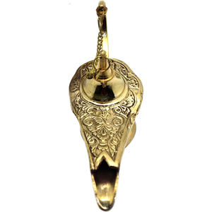 ทองเหลืองอาหรับนูนโคมไฟ Aladdin ธรรมดาขัดโบราณออกแบบ Aladdin โคมไฟของขวัญขายผู้ผลิตอินเดียและผู้ผลิต - Product Image 5