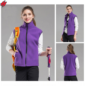 Créateurs de mode Sublimation Blanc Casual Polyester Blend Hommes Doux Polaire Gilet Polaire Gilet pour Hommes avec Impression Personnalisée Logo Tags - Product Image 5