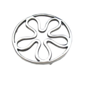 Base de Metal con cuentas fuertes, alambre de hierro, forma redonda, decoración de mesa, accesorios, esteras y almohadillas, remache - Product Image 2