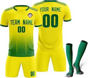 เสื้อเจอร์ซีย์เล่นฟุตบอลแบบระเหิดเต็มตัวแห้งเร็วเสื้อผ้ากีฬาปรับแต่งได้จากโรงงาน - Product Image 4