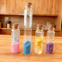 Botol/Gelas/Tabung Kaca 10ml-240ml dengan Tutup Mahkota untuk Makanan Bayi, Makanan Kaleng, dan Jeli Vanila