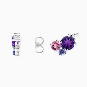 Boucles d'oreilles en or massif 18 carats de haute qualité - Product Image 4